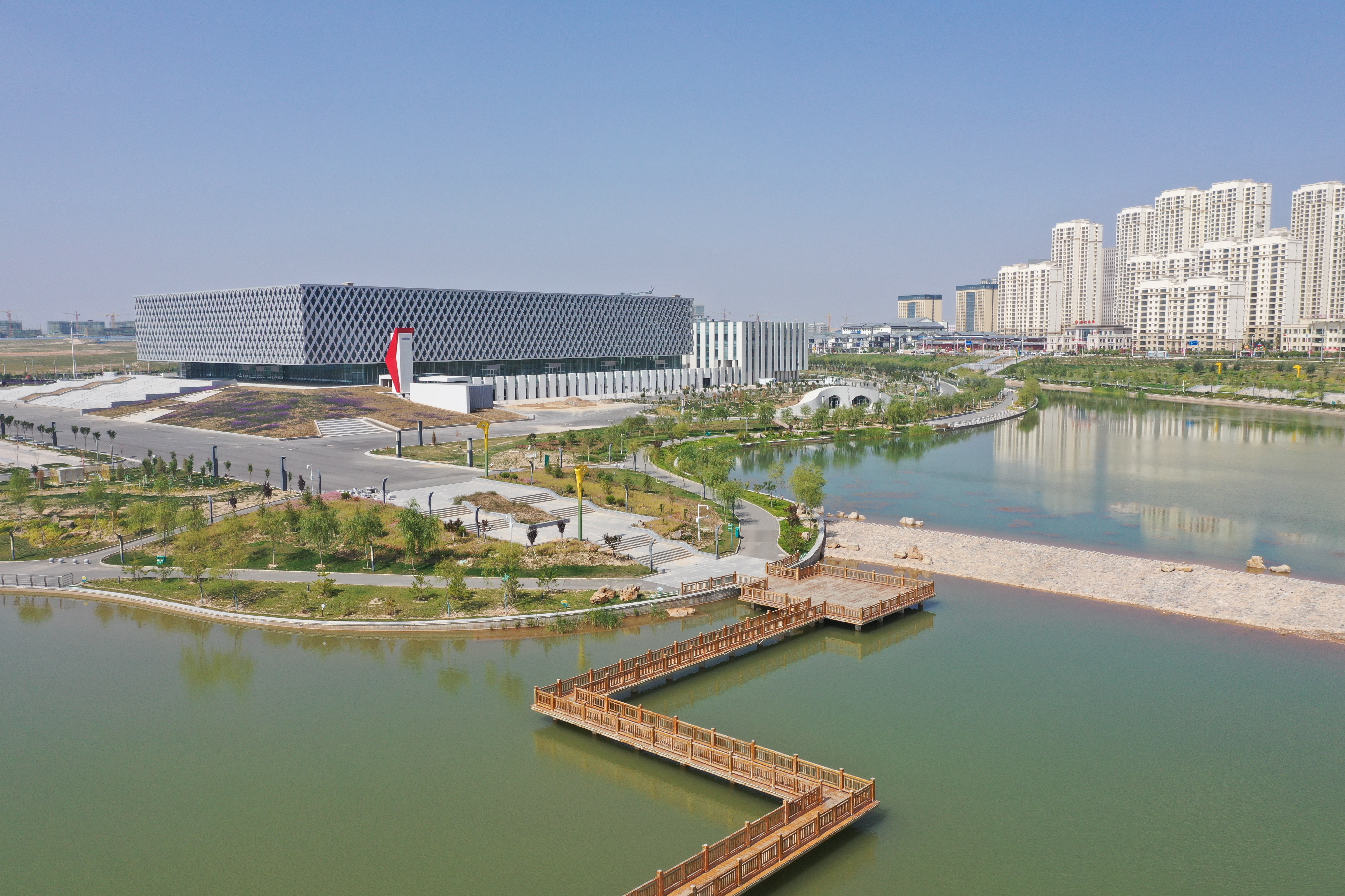文曲湖景园小区及甘肃省体育馆-兰州新区AB娱乐集团门户网站