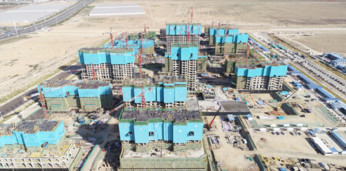 金秋十月“热度不减” 瑞岭嘉苑项目一连攻坚创效-兰州新区AB娱乐集团门户网站