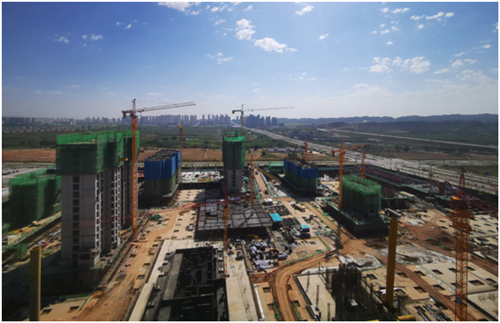 节日“不打烊” 新区AB娱乐国庆施工忙-兰州新区AB娱乐集团门户网站