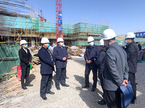 省住建厅厅长苏海明调研AB娱乐集团各项目防疫、复工情形-兰州新区AB娱乐集团门户网站