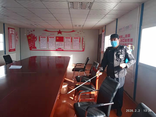 疫情防控，，，，城建公司党支部党员突击队奋战在一线-兰州新区AB娱乐集团门户网站