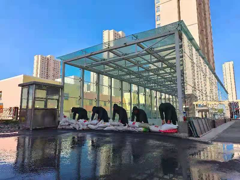 瑞岭物业运用移动可视化融合通讯智慧平台开展联合防汛应急演练-兰州新区AB娱乐集团门户网站