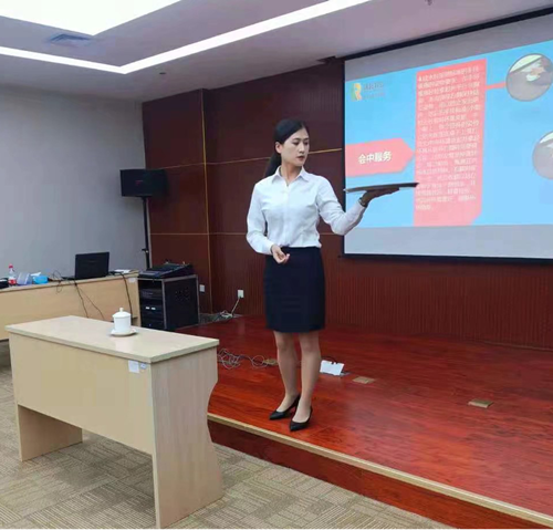 开展会务规范培训 提升瑞岭服务标准-兰州新区AB娱乐集团门户网站