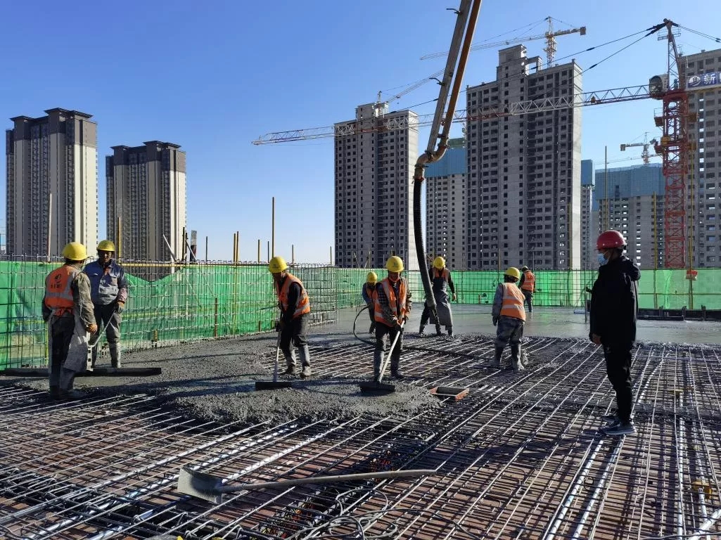 新区AB娱乐集团一连掀起冬季施工大干热潮-兰州新区AB娱乐集团门户网站