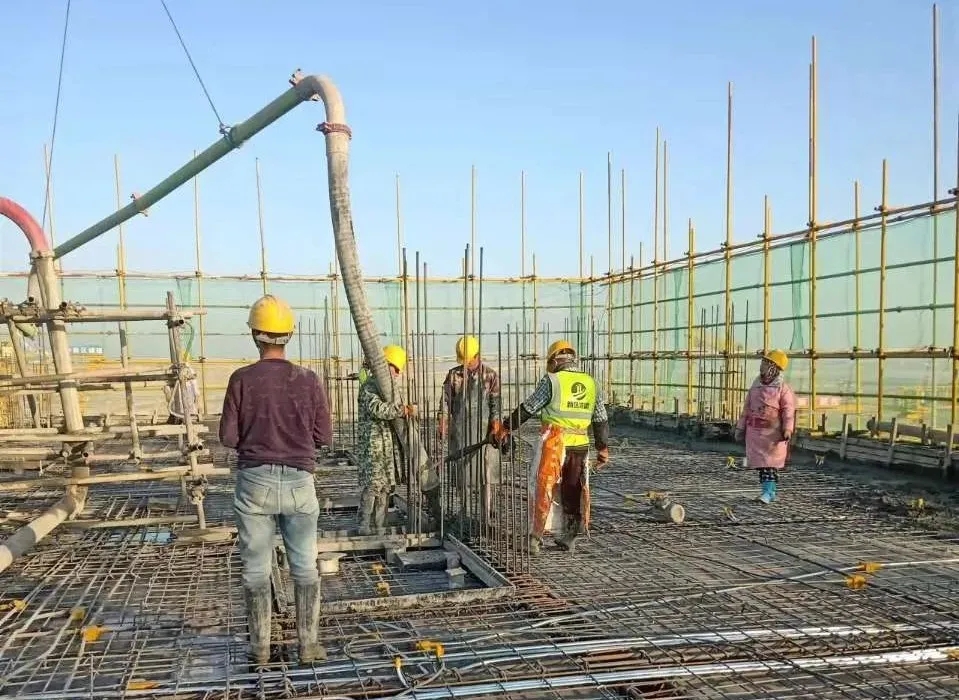 新区AB娱乐集团一连掀起冬季施工大干热潮-兰州新区AB娱乐集团门户网站