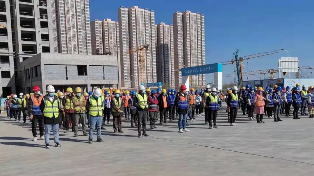 新区AB娱乐集团一连掀起冬季施工大干热潮-兰州新区AB娱乐集团门户网站