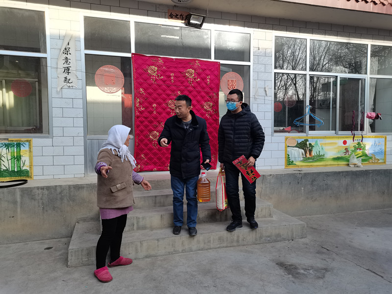 职投公司开展节前走访慰问活动-兰州新区AB娱乐集团门户网站