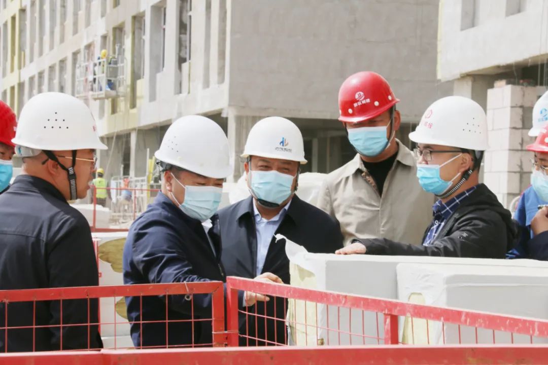 党委书记、董事长薛成起调研集团在建重点项目-兰州新区AB娱乐集团门户网站