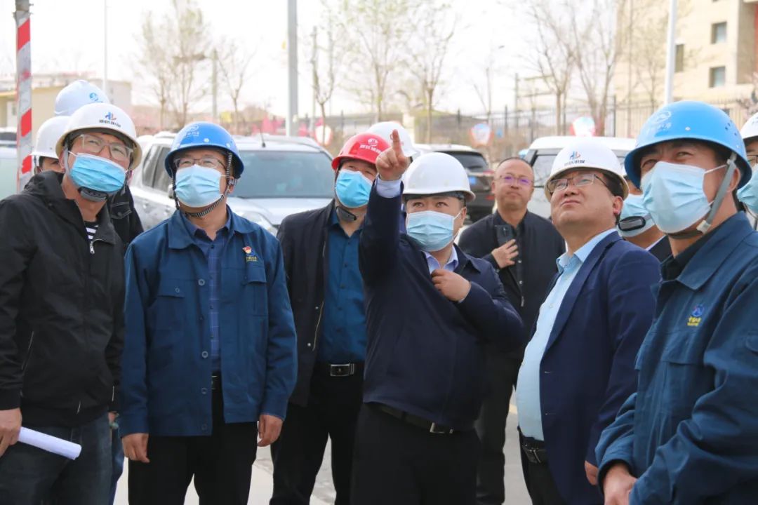 党委书记、董事长薛成起调研集团在建重点项目-兰州新区AB娱乐集团门户网站
