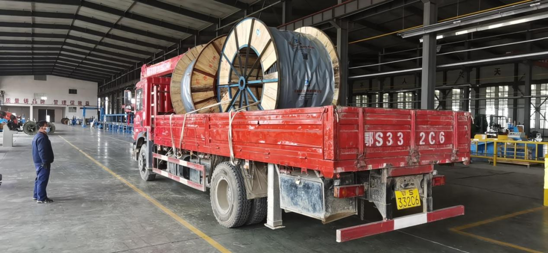 兰州新区新西北之光电缆厂首批电缆顺遂交付-兰州新区AB娱乐集团门户网站