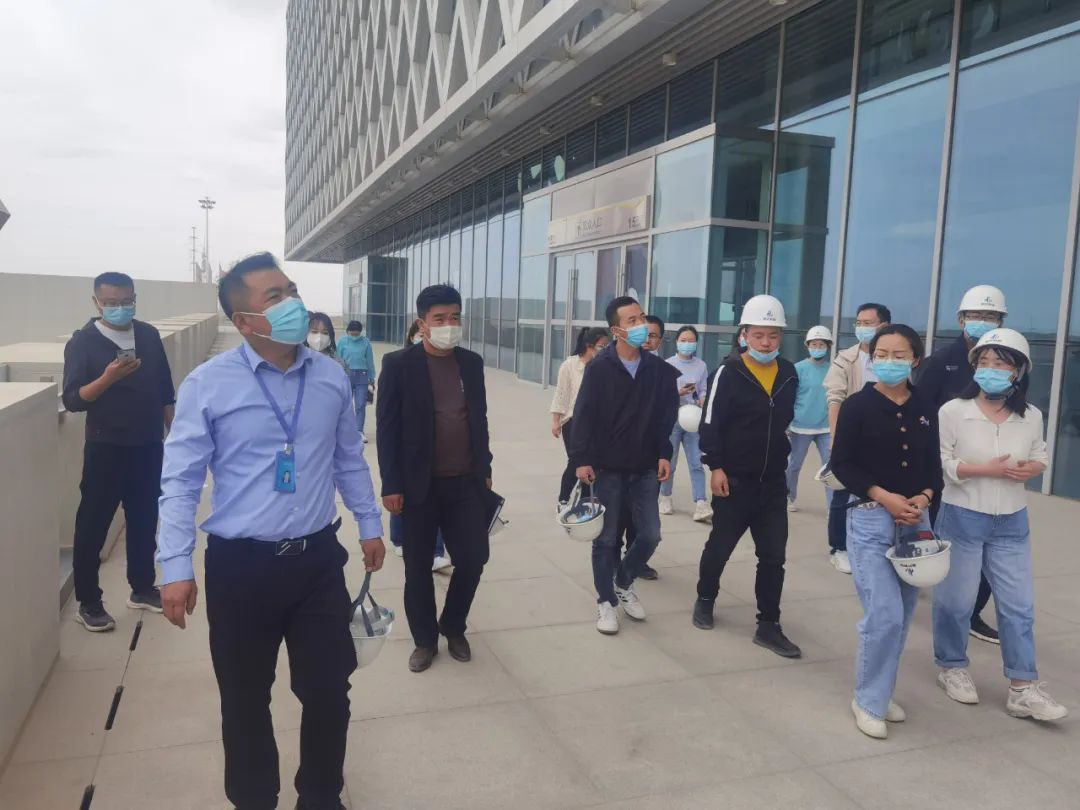 职投公司组织新员工开展项目观摩学习活动-兰州新区AB娱乐集团门户网站