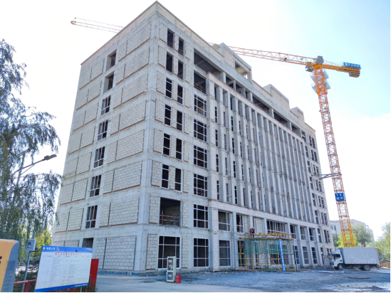 新区绿色建材工业园项目“进度条”再刷新-兰州新区AB娱乐集团门户网站