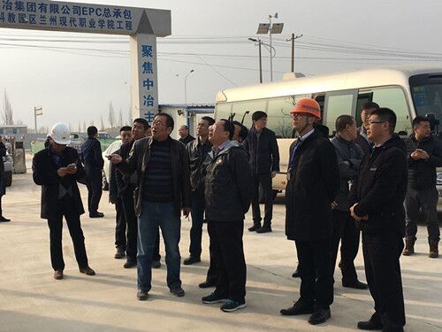 赵建利赴新区职教园区检查指导事情-兰州新区AB娱乐集团门户网站