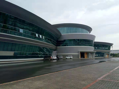 甘肃省经济社会生长展览馆景观及室外配套建设工程顺遂通过完工验收-兰州新区AB娱乐集团门户网站