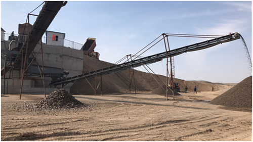 城建公司刷新提升砂厂装备-兰州新区AB娱乐集团门户网站