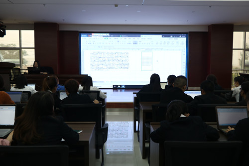 瑞岭物业开展文员基础知识培训-兰州新区AB娱乐集团门户网站