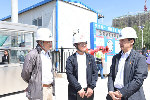 新区AB娱乐集团第三党支部与甘肃建投兰州新区瑞岭名郡项目暂时党支部开展相助共建交流-兰州新区AB娱乐集团门户网站