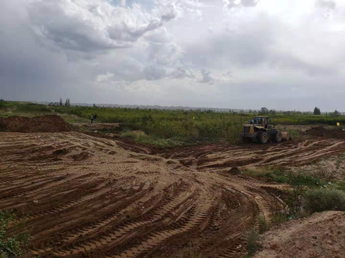 新区BW9#路蹊径工程开工建设-兰州新区AB娱乐集团门户网站