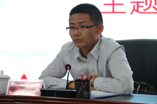 新区AB娱乐集团召开“不忘初心、切记使命”主题教育发动安排会-兰州新区AB娱乐集团门户网站