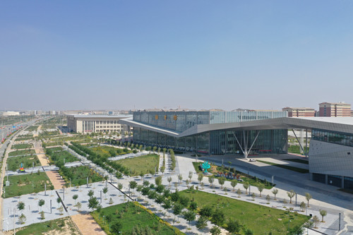 新区职教园区省级统建“三校一区”项目公共资源共享区顺遂完成验收移交-兰州新区AB娱乐集团门户网站