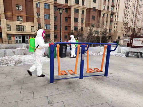 瑞岭物业开展节前大检查 为春节清静保驾护航-兰州新区AB娱乐集团门户网站