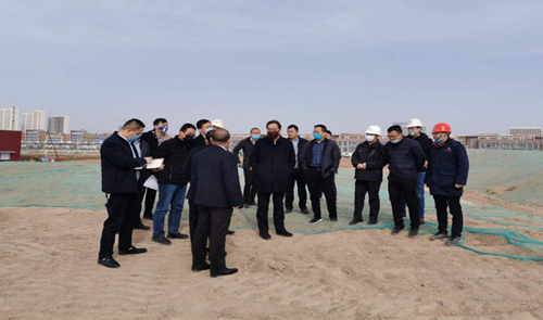 牛成喆调研AB娱乐集团重点建设项目-兰州新区AB娱乐集团门户网站