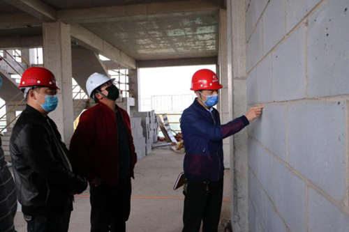 城建公司开展综合大检查  各项目复工生产按下“快进键”-兰州新区AB娱乐集团门户网站