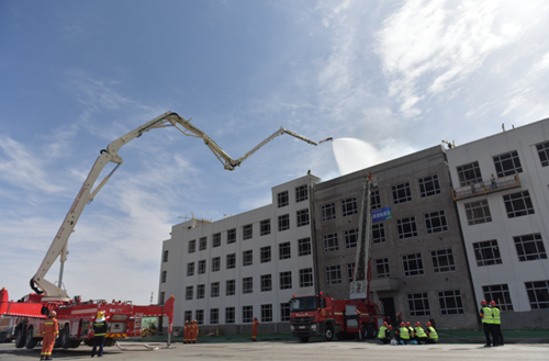 兰州新区2020年生产清静事故综合应急预案演练圆满竣事-兰州新区AB娱乐集团门户网站