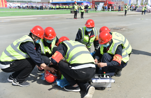 兰州新区2020年生产清静事故综合应急预案演练圆满竣事-兰州新区AB娱乐集团门户网站