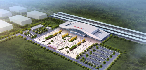 新建中卫至兰州铁路兰州新区南站综合枢纽集散广场工程建设周全启动-兰州新区AB娱乐集团门户网站