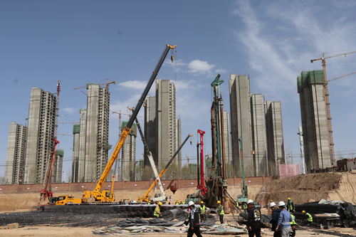 新区AB娱乐集团11个房建项目加速推进建设-兰州新区AB娱乐集团门户网站