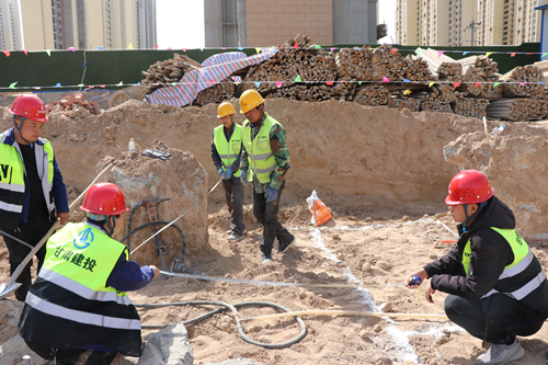新区AB娱乐集团11个房建项目加速推进建设-兰州新区AB娱乐集团门户网站
